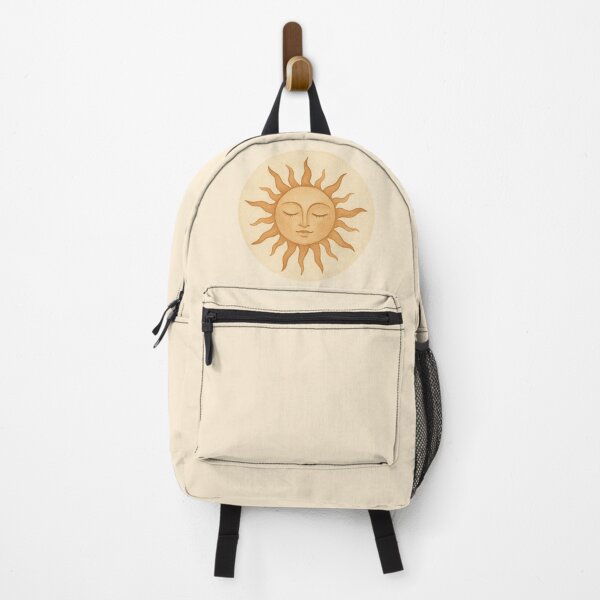 Item preview, Aesthetic boho sun motif – Calm sun in warm natural tones designed and sold by VolunaDesigns.