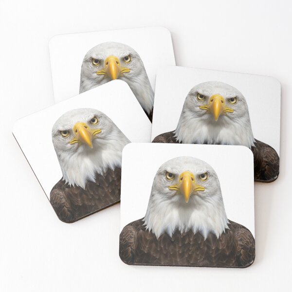 Item preview, Bald Eagle Portrait – Majestic Wildlife Art designed and sold by NeoTeeFusion.