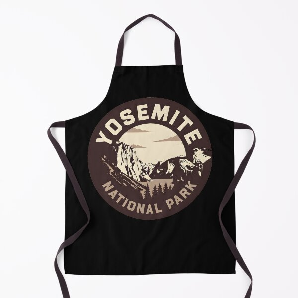 Item preview, Vintage Yosemite Circle Badge - Retro National Park Design designed and sold by tokyojeff.