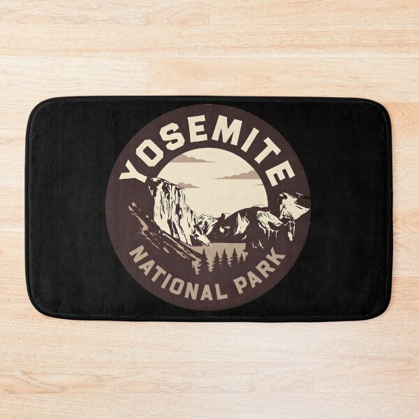 Item preview, Vintage Yosemite Circle Badge - Retro National Park Design designed and sold by tokyojeff.
