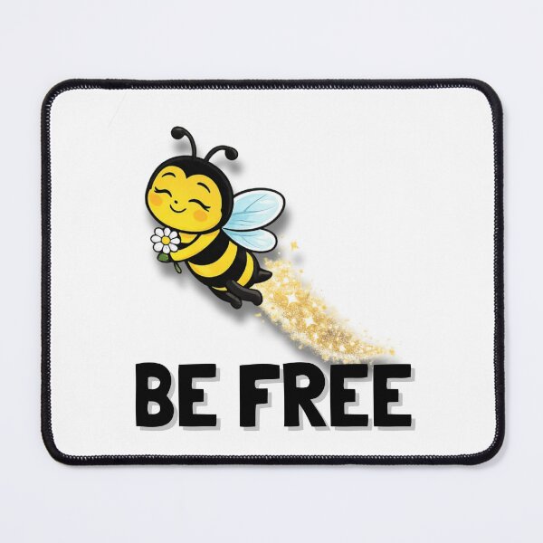Item preview, Just Bee - Be Free. designed and sold by ArtbyClarkie.
