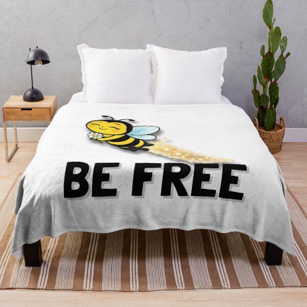 Item preview, Just Bee - Be Free. designed and sold by ArtbyClarkie.