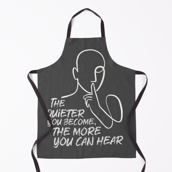 Item preview, The Quieter You Become Hear More Wisdom. designed and sold by Mr Lee.