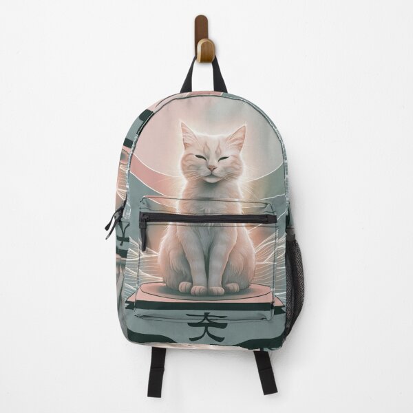 Item preview, Pastel Mysticism – Serene Cat in a Dreamy Aura designed and sold by Vivid Art Zone.