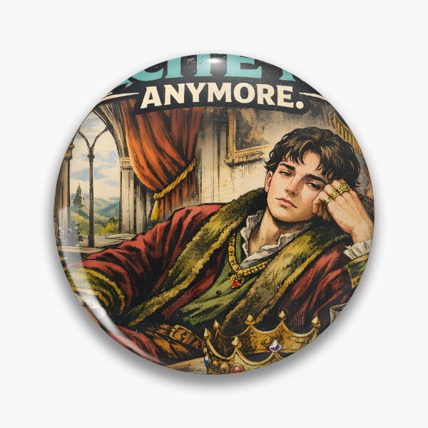 Item preview, Power Doesn’t Excite Me Anymore - Bored Royal Heir Renaissance Art, Dark Academia Stoic King Poster, Vintage Grunge Luxury Aesthetic King, Anti-Ambition Quote Design for Bored and Wealthy Status. designed and sold by Vivaan Studio.