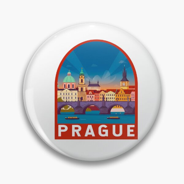 Item preview, Prague Retro Travel Graphic Design designed and sold by Timegraf.