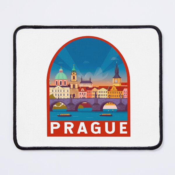 Item preview, Prague Retro Travel Graphic Design designed and sold by Timegraf.
