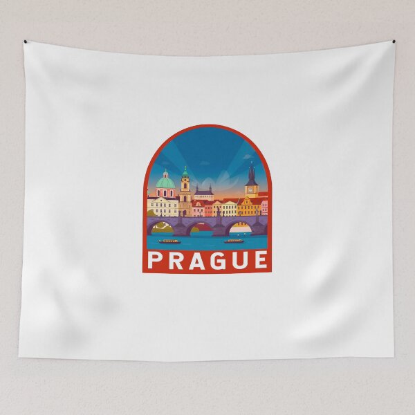Item preview, Prague Retro Travel Graphic Design designed and sold by Timegraf.