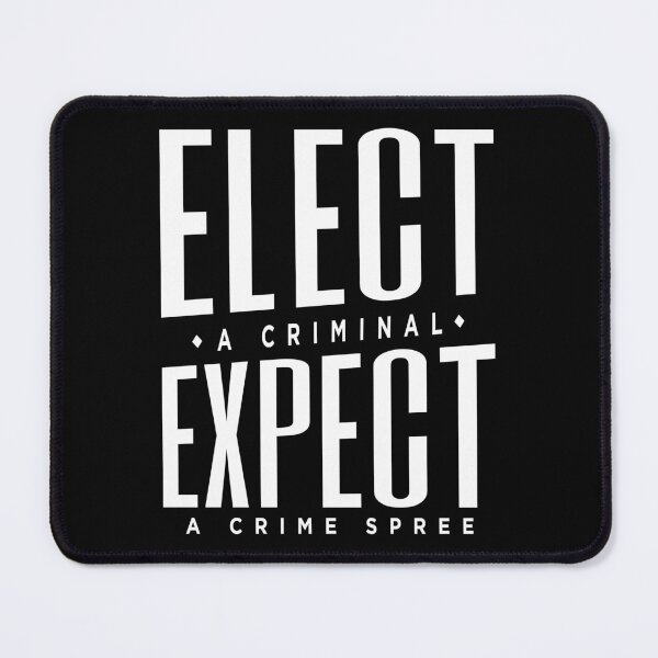 Item preview, Elect A Criminal Anti Trump Crime Spree Stickers designed and sold by EthosWear.