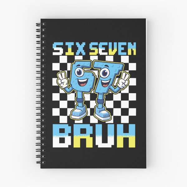 Item preview, Six Seven Bruh Peace Sign Italian Brainrot 67 Pixel Gamer Meme Birthday Boys Gift For Boy Kids designed and sold by ArmyAbodo.