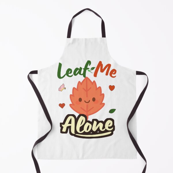 Item preview, Leaf Me Alone | Cute Autumn Gardening Pun designed and sold by StyleAttire.
