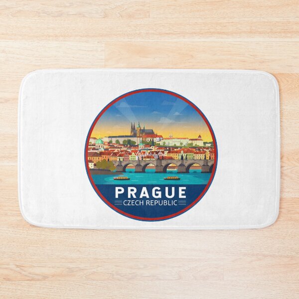 Item preview, Prague Retro Travel Graphic Design designed and sold by Timegraf.