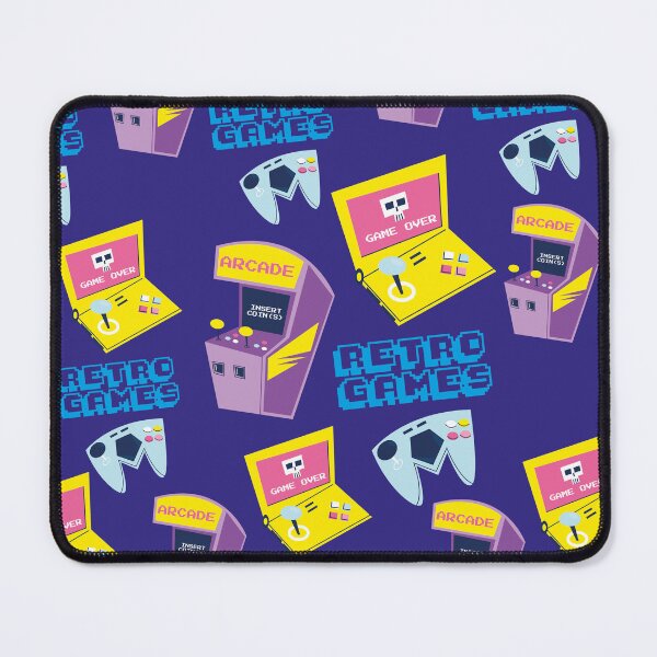 Item preview, Retro Games Arcade Machine Game Console Purple designed and sold by Mauswohn.