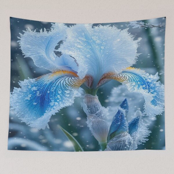 Item preview, Frozen Iris Bloom designed and sold by AmetistLight.