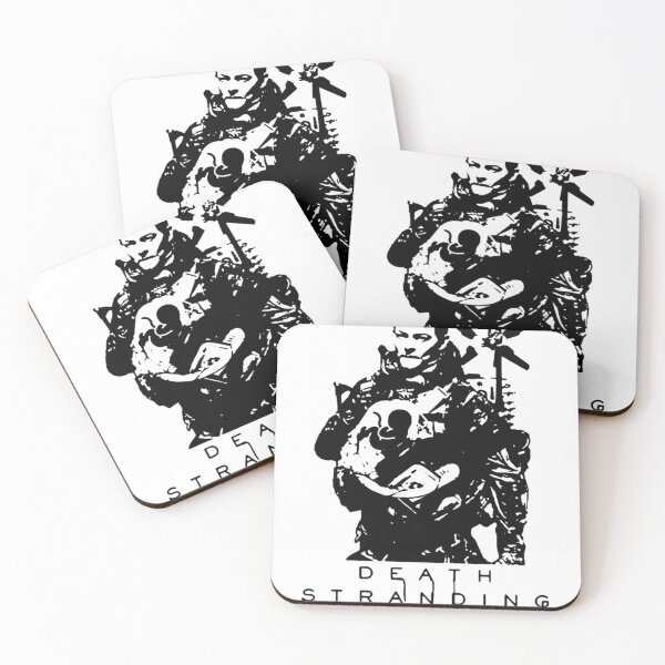 Item preview, Black Handsome Death Art Stranding Game For Fans designed and sold by EmagBazaar.