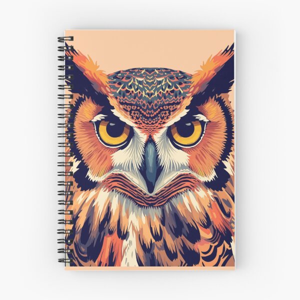 Item preview,  Owl Sticker, Colorful Bird, Nature Life, Animal Magnet  designed and sold by colorleafz.