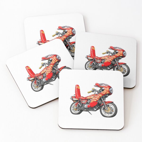 Item preview, Modified bikes driven by Japanese bosozoku (motorcycle gangs) designed and sold by LOVEARTDESIGN.