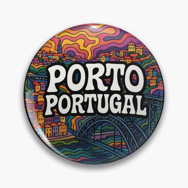 Item preview, Porto Portugal Trippy Travel designed and sold by TomFrontierArt.
