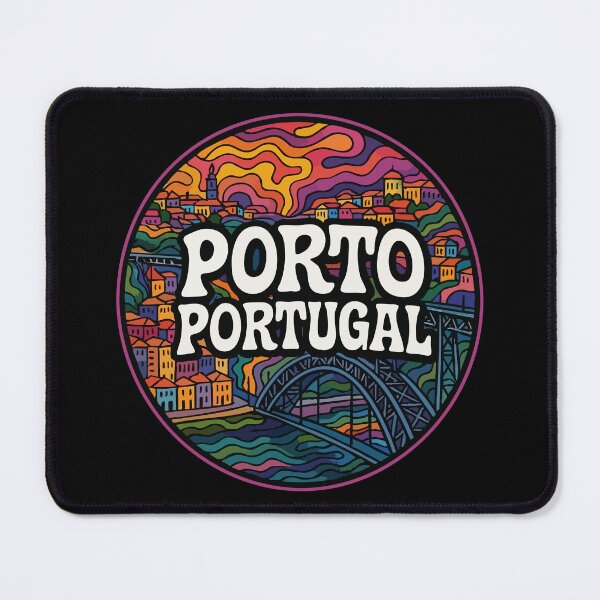 Item preview, Porto Portugal Trippy Travel designed and sold by TomFrontierArt.