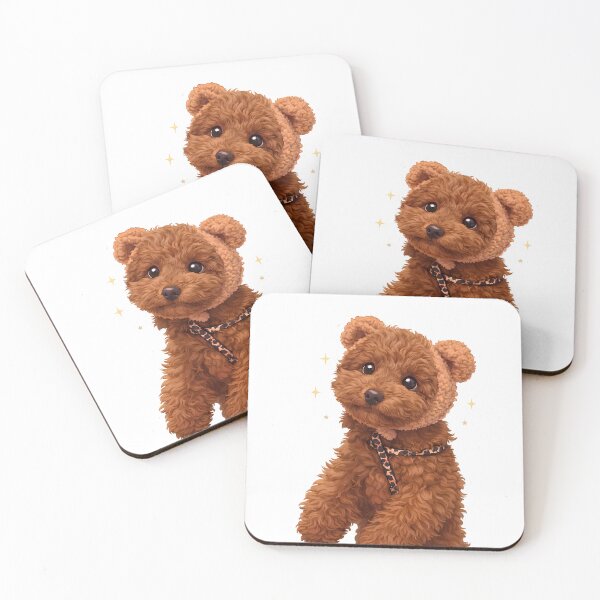 Item preview, Cute Maltipoo Puppy Illustration in a Cute Hat – Adorable Dog Art designed and sold by shpolka.
