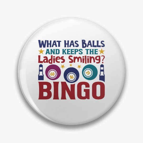 Item preview, Bingo Humor Shirt – Funny Adult Joke with Retro Bingo Balls designed and sold by Maniutek.