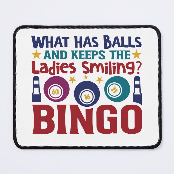 Item preview, Bingo Humor Shirt – Funny Adult Joke with Retro Bingo Balls designed and sold by Maniutek.