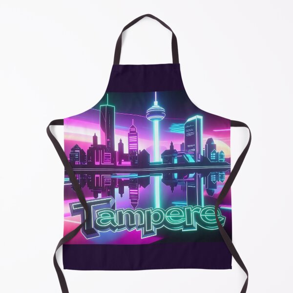 Item preview, Neon skyline of Tampere designed and sold by LiskoDesign.
