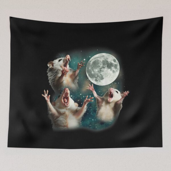 Item preview,  Three Possum Moon 3 Opossum Funny Weird Cursed Meme , Opossum Gift For Mom Dad Kids designed and sold by Opossum GIFT ★★★★★.
