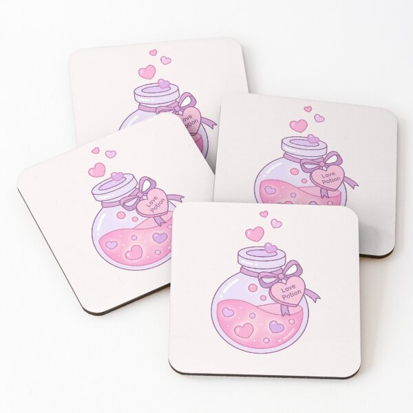Item preview, Love Potion - Cute Heart Bottle Aesthetic designed and sold by Aura Art Studio.