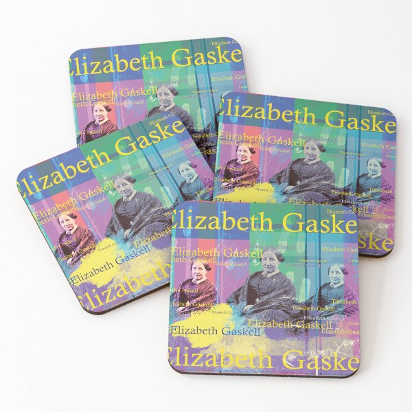 Item preview, Elizabeth Gaskell Literature Portrait Collage designed and sold by Mauswohn.