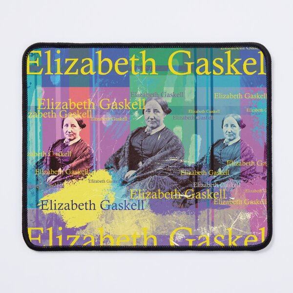Item preview, Elizabeth Gaskell Literature Portrait Collage designed and sold by Mauswohn.