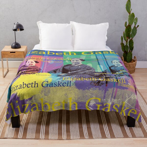 Item preview, Elizabeth Gaskell Literature Portrait Collage designed and sold by Mauswohn.