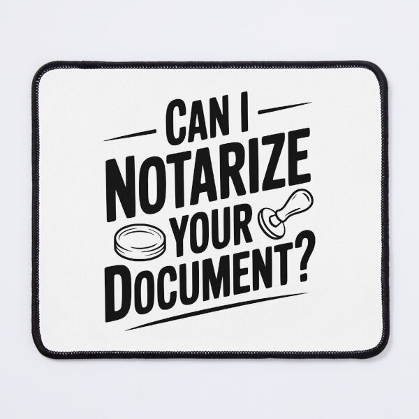 Item preview, Can I Notarize Your Document? designed and sold by Frank Ring.