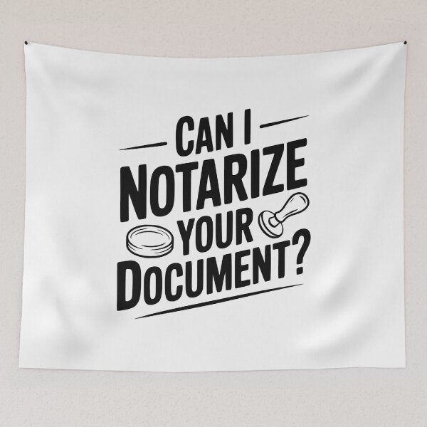 Item preview, Can I Notarize Your Document? designed and sold by Frank Ring.