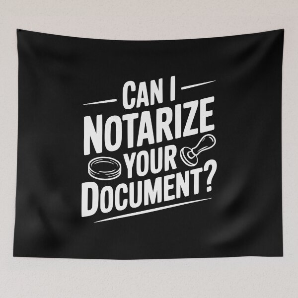 Item preview, Can I Notarize Your Document? designed and sold by Frank Ring.