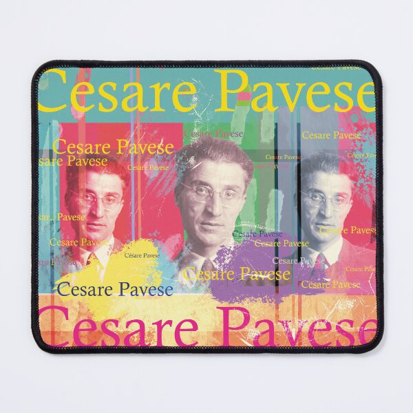 Item preview, Cesare Pavese Portrait Collage Italian Literature designed and sold by Mauswohn.
