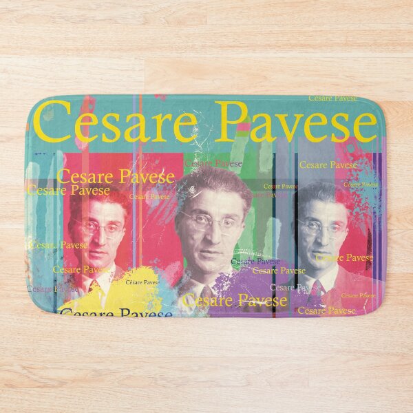 Item preview, Cesare Pavese Portrait Collage Italian Literature designed and sold by Mauswohn.