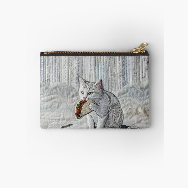 Item preview, Cat Eating Tacos on the Moon designed and sold by Angelandspot.