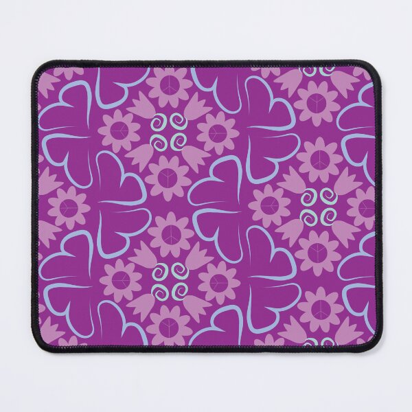 Item preview, Purple Tulips Hearts in Diamond Orientation designed and sold by Digitalmyth's Designs.