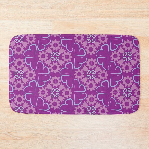 Item preview, Purple Tulips Hearts in Diamond Orientation designed and sold by Digitalmyth's Designs.