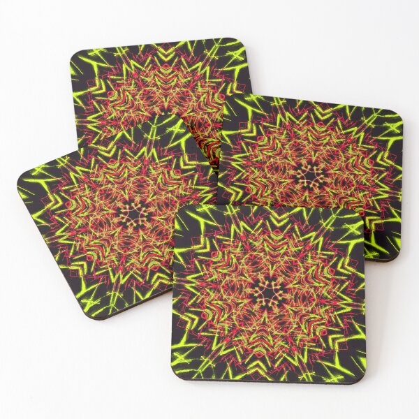 Item preview, Abstract Layered Electric Fractal 19 designed and sold by SXW Designs.
