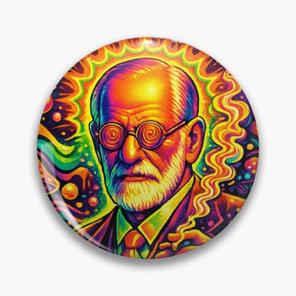 Item preview, Freud psychedelic colors designed and sold by Lizandro  Serrano Pacheco.