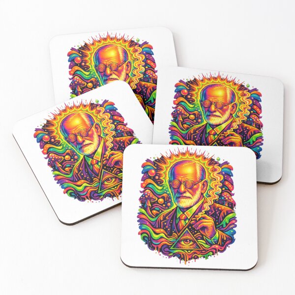 Item preview, Freud psychedelic colors designed and sold by Li. Images of everything.
