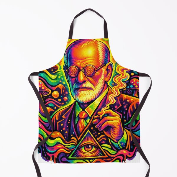 Item preview, Freud psychedelic colors designed and sold by Lizandro  Serrano Pacheco.