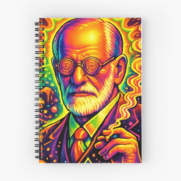Item preview, Freud psychedelic colors designed and sold by Lizandro  Serrano Pacheco.