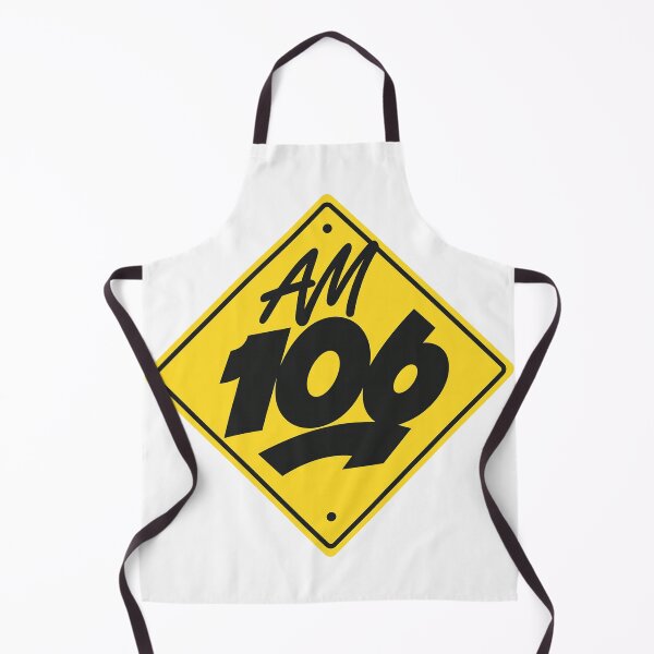 Item preview, AM 106 Calgary Radio Sticker - 1980s Retro designed and sold by SteinsDesigns.