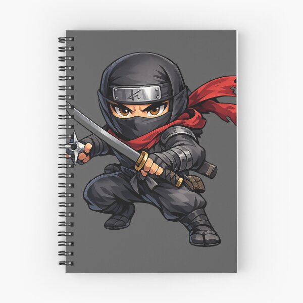 Artikelvorschau, Chibi Ninja Warrior Sticker – Niedlicher Stealth Assassin Charakter entworfen und verkauft von DrizzyV.