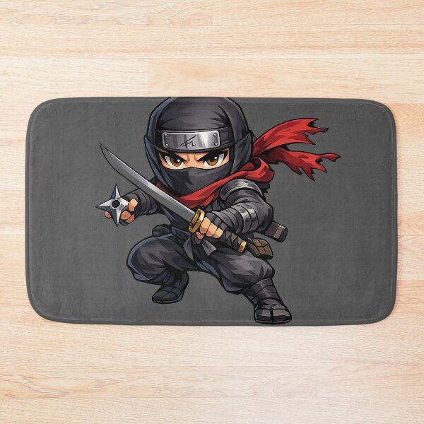 Item preview, Chibi Ninja Warrior Sticker – Cute Stealth Assassin Character designed and sold by DrizzyV.