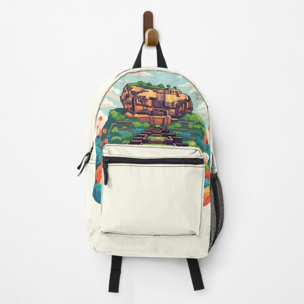 Item preview, Sigiriya Rock Fortress 8-Bit Art | Sri Lanka designed and sold by Olivra.