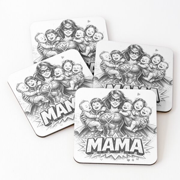 Item preview, Super Mama – The Everyday Hero   designed and sold by CosmicSplendor.